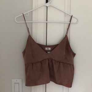 NWOT Aritzia Little Moon Sedum tank